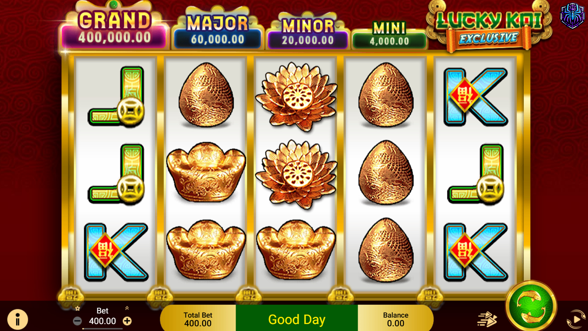 Nikmati Lucky Koi Exclusive di Situs Slot Paling Recommended