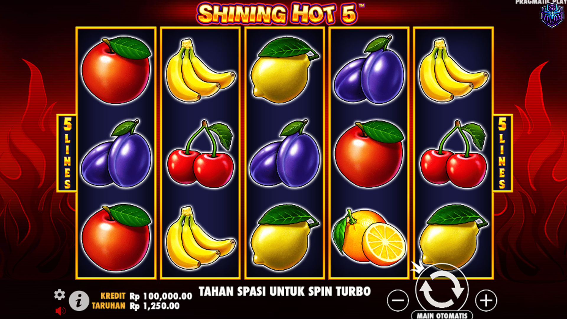 Shining Hot 5 Gacor Terus Kalau Dimainkan di Ruby8000