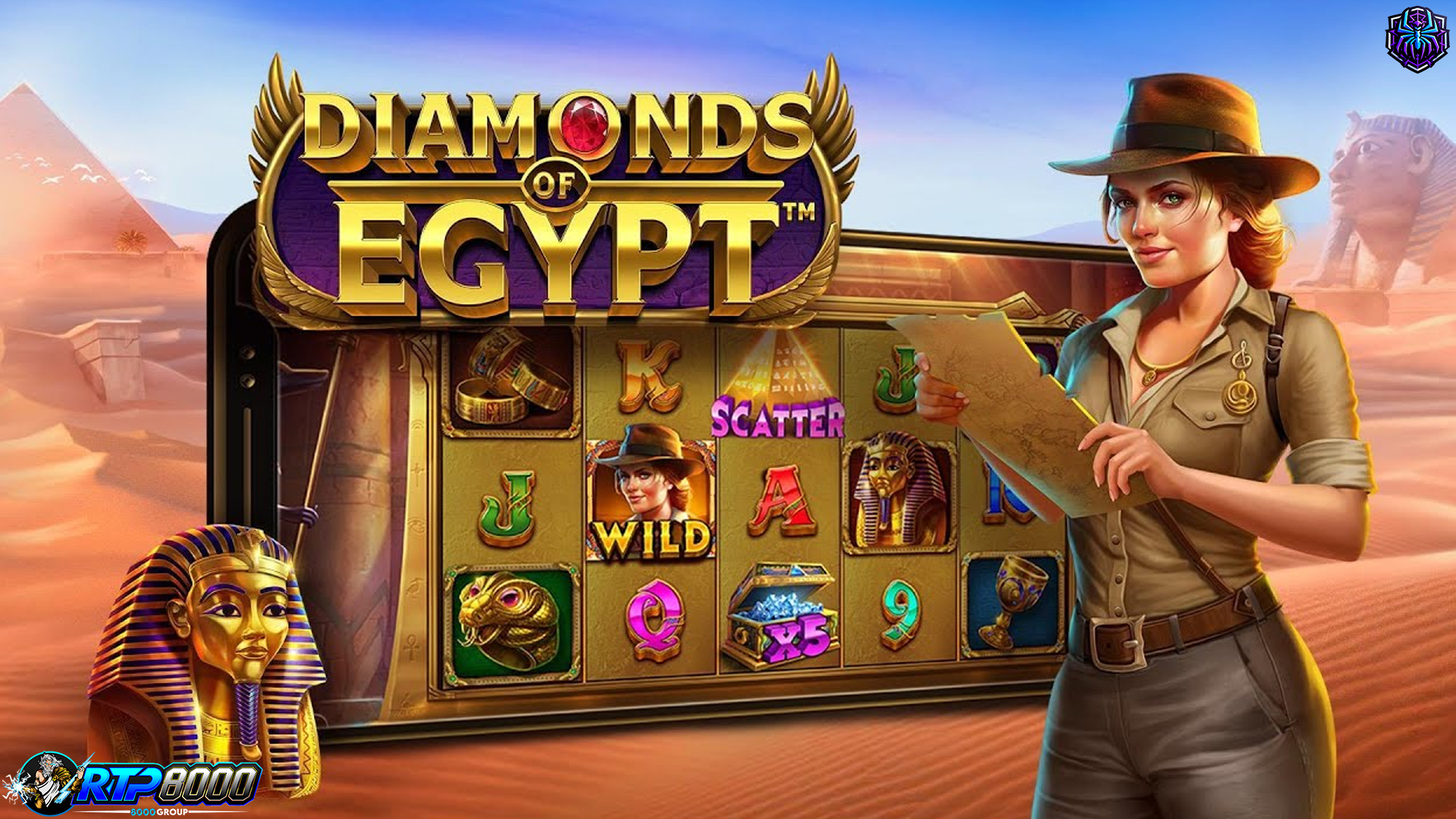 Mau Jackpot di Diamonds Of Egypt? Langsung Aja Rtp8000 Daftar