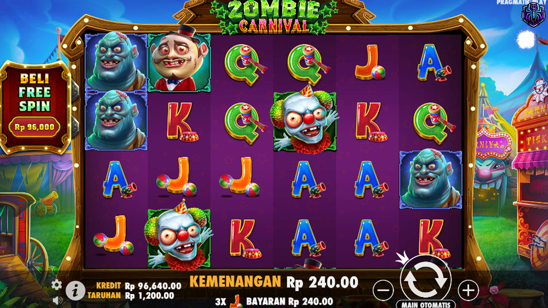 Ruby8000 Link Alternatif Zombie Carnival Game Penuh Kejutan