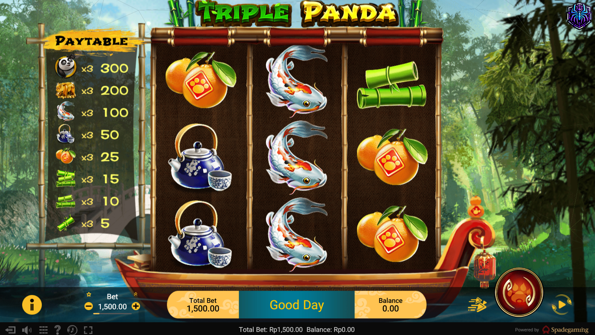 Slot Online Triple Panda Tampilkan Aksi Spektakuler Super 22x