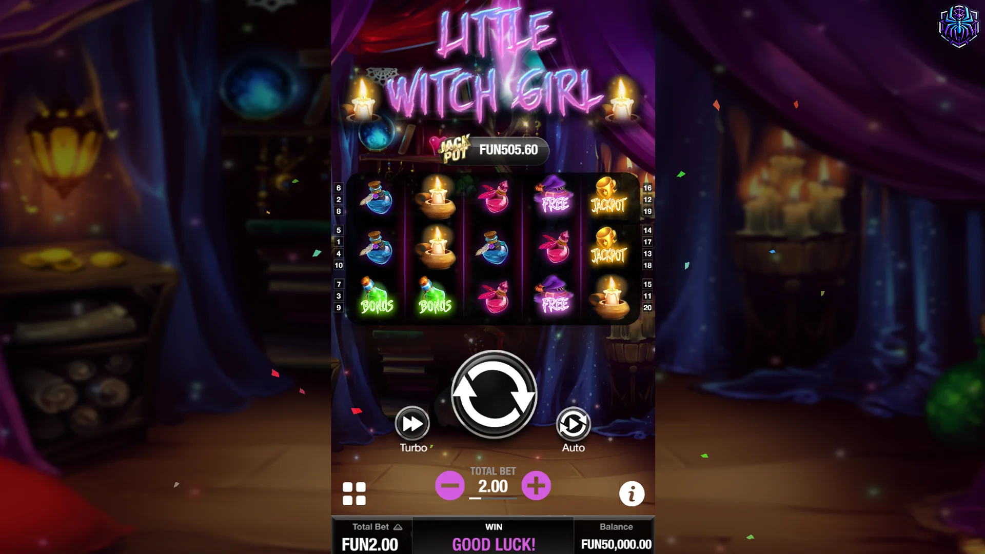 Grafis dan Animasi Kelebihan Little Witch Girl Terbaru