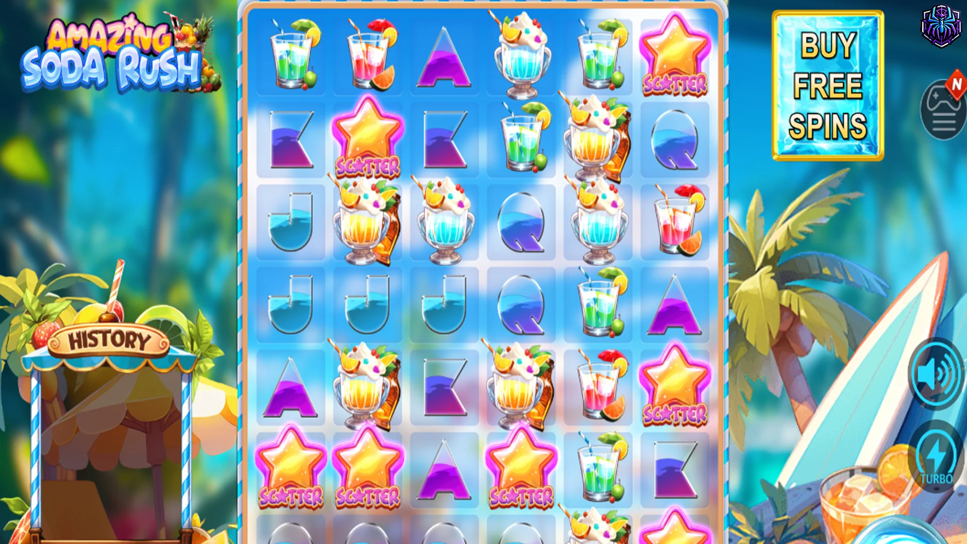 Laporan Cluster Amazing Soda Rush 5 Putaran Sukses