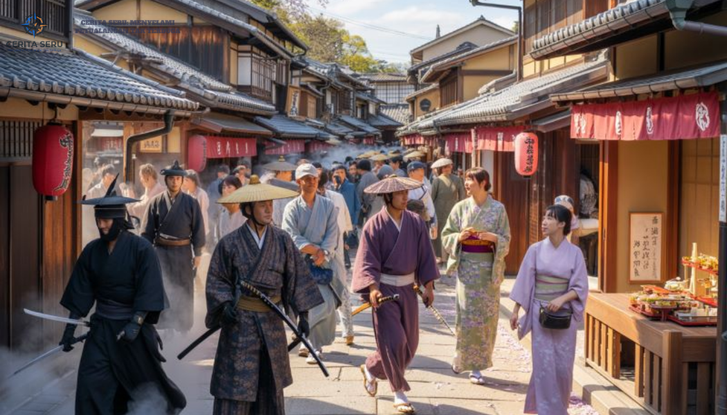 Kehidupan di Jepang dengan suasana kota modern
